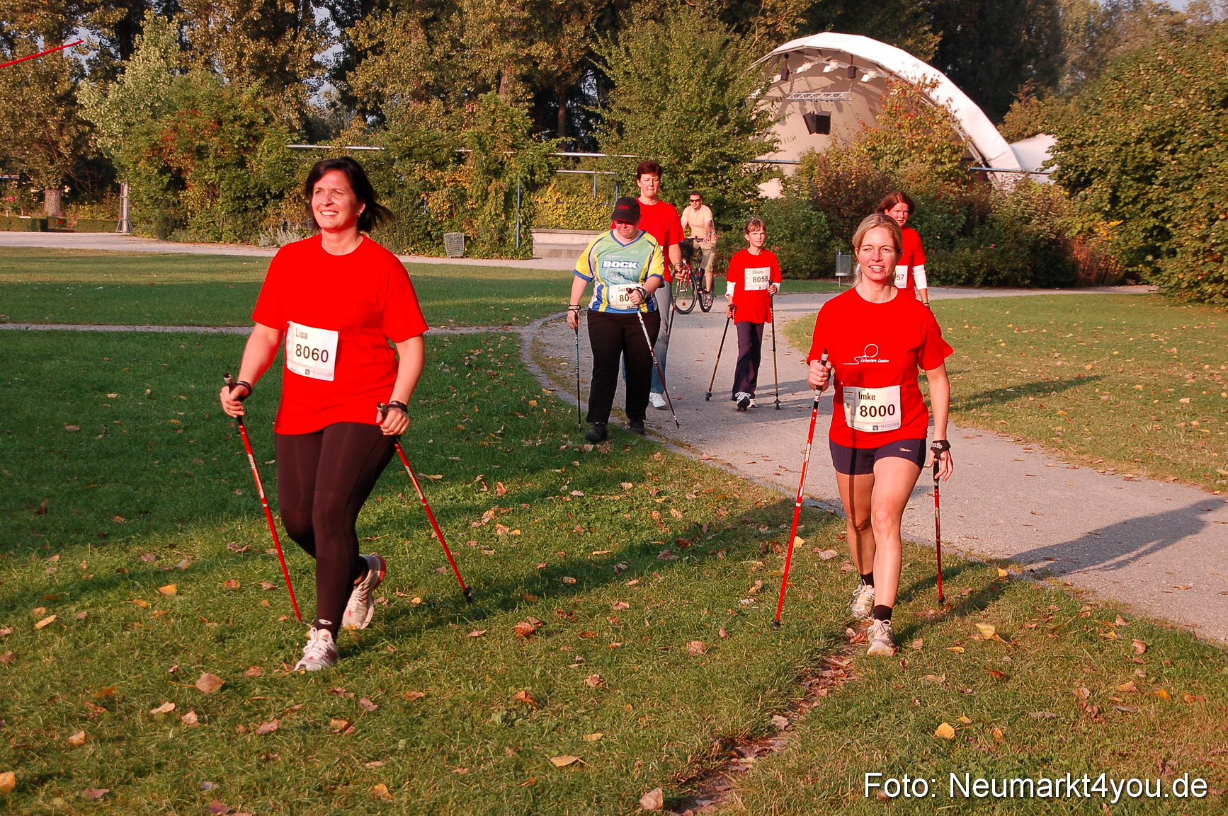 0100 Stadtlauf Neumarkt Nordic Walking 190909